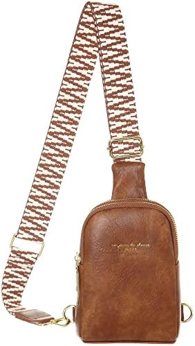 INICAT Small Sling Bag Fanny Packs Crossbody Bags Gifts for Women Men