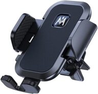 KKM Car Phone Holder Mount, Stable Vehicle Air Vent Phone Mount for Car, [Big Phone & Case Friendly] Phone Holder Car Hands Free Cradle Fit for Samsung, iPhone, Cell Phone Automobile Cradles Universal