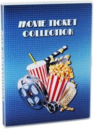 UniKeep® Movie Ticket Collection Case with Acid-Free Pages and Integrated Binder Rings