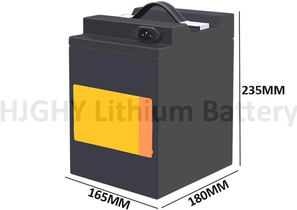 48V 60V 72V 20Ah 30Ah Electric Bike Motorcycle Battery E-Bike Lithium Battery Pack for 0-1500W Moped Bicycle Motorcycle Tricycle,60v,20AH