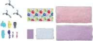 Replacement Parts for Barbie Dreamhouse Dollhouse – GRG93 ~ Barbie Size Accessories ~ Bathroom Supplies, Blankets and Rugs