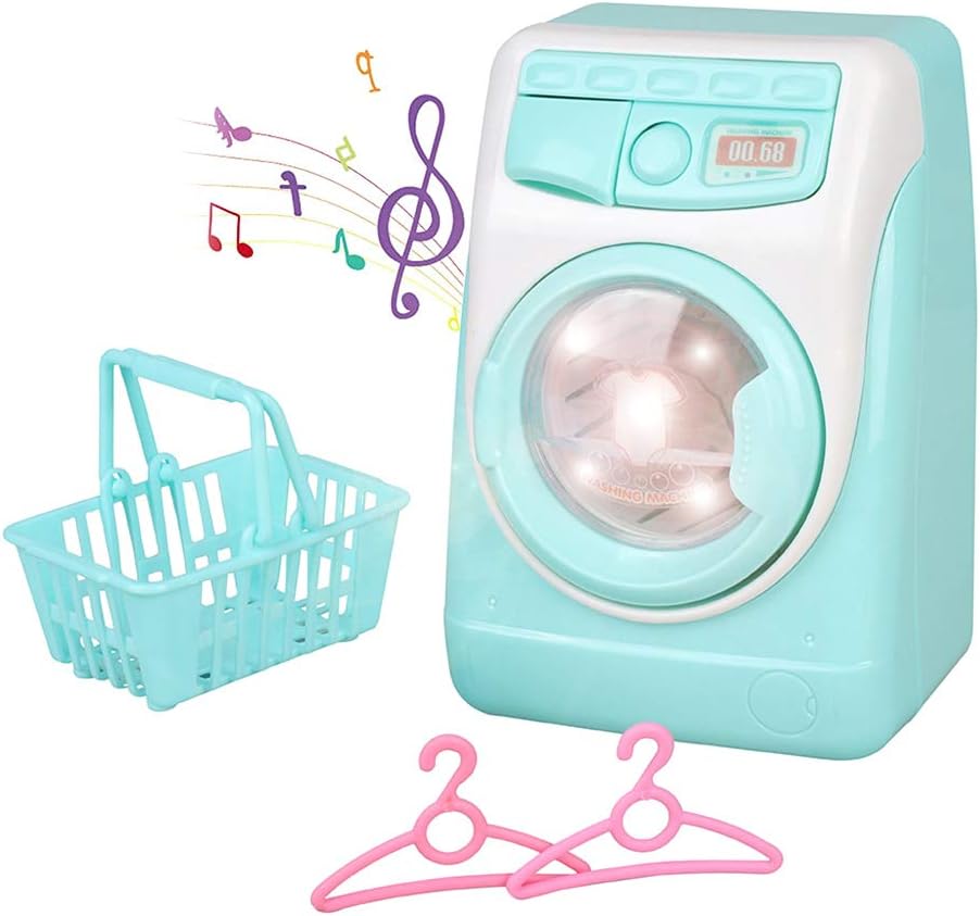 Coherny Mini Simulation Dollhouse Furniture Kitchen Toys Kids Children Play House Toy Washing Machine