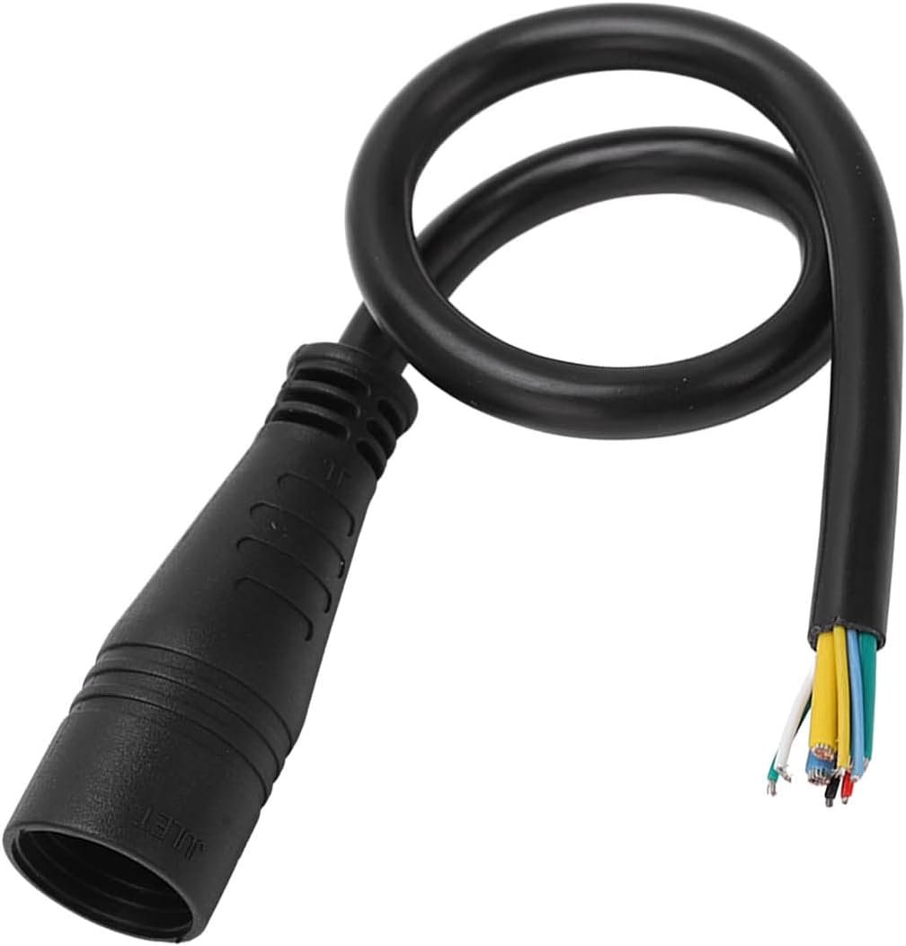 Electric Bike Motor Convert Extension Cable,9 Pin Conversion Line with Waterproof Female Connector for Electric Bike Convert Cord