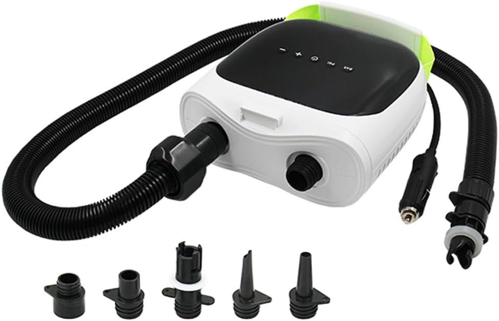 Electric High-Pressure Pump BUZHI 12Volt Vehicle Electric High-Pressure Pump Paddle Board Pump Inflatable Boat Inflatable Tent Inflator Multifunctional Auto Electric Pump