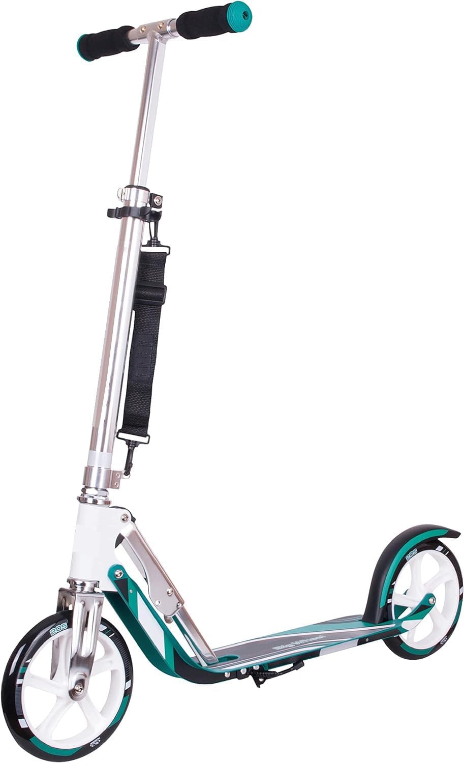 Scooter for Kids 6-12 & Adults | Adjustable Height, Foldable, Lightweight Aluminum Frame | Holds Up to 220lbs | Smooth Ride on Any Terrain