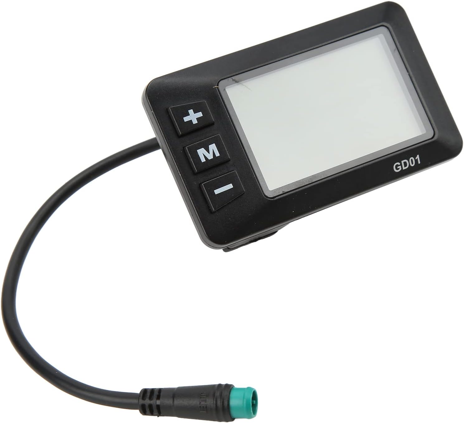 Electric Bicycle Display, 36V 48V LCD GD01 Display 5 Pin Waterproof Plug for 22.2mm Handlebar Ebike Display