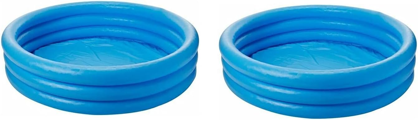 Intex – Inflatable Swimming Pool (45″ by 10″) (Crystal Blue) (2 Pack)