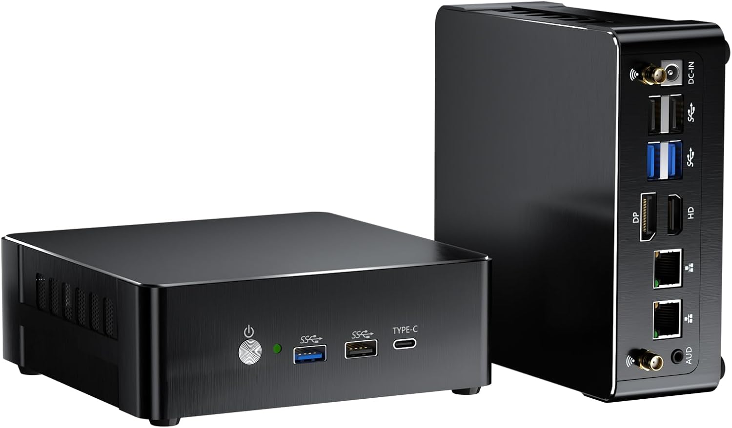 msecore Mini PC i9, 64GB RAM 2TB PCIE 4.0 SSD with Core i9-12900H (14C/20T, Upto 5.0GHz) Desktop Computer, HDMI/DisplayPort/USB-C Triple Display, 8K, 2.5G LAN, WiFi 6e, VESA, Windows 11 Pro