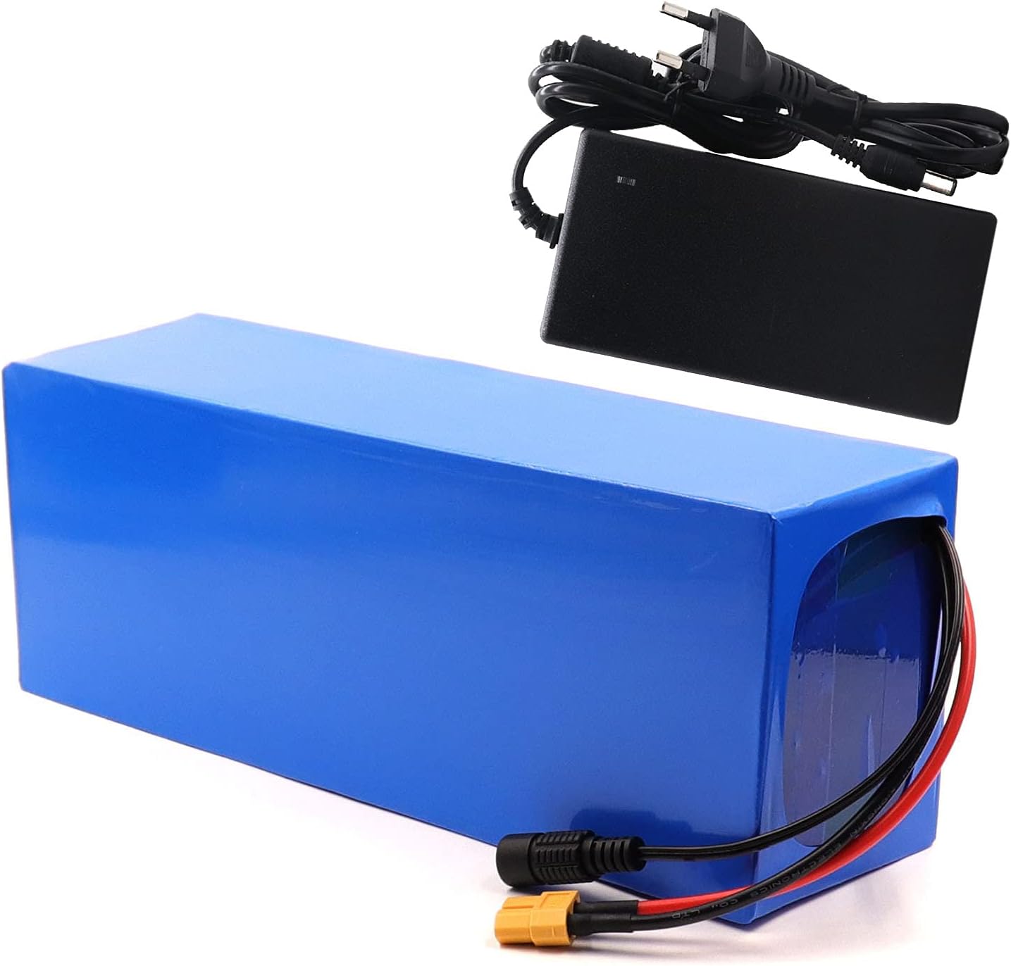 48V 15AH E-Bike Lithium Battery 13S 5P 15000mAh Battery Pack for 250W 350W 500W 750W 1000W Motor for Electric Bicycle Scooter Electric Tricycles with BMS + Charger