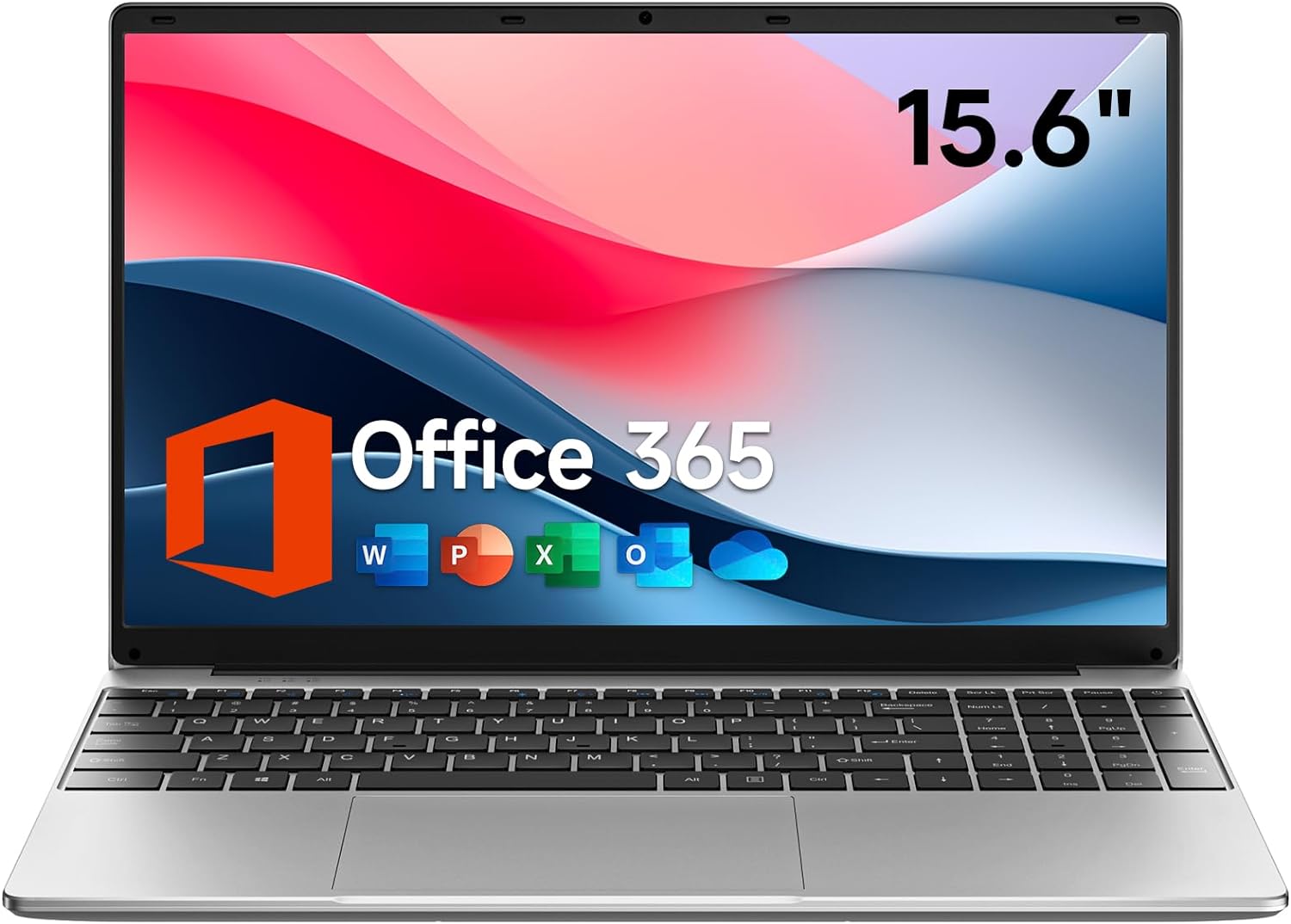 jumper Laptop, 4GB DDR4 RAM 128GB SSD, 5205U Processor, 15.6″ HD Display, Windows 11, 38Wh Battery, Dual Stereo Speakers, Type-C, USB3.0, Numeric Keypad, Office 365 1-Year Subscription.