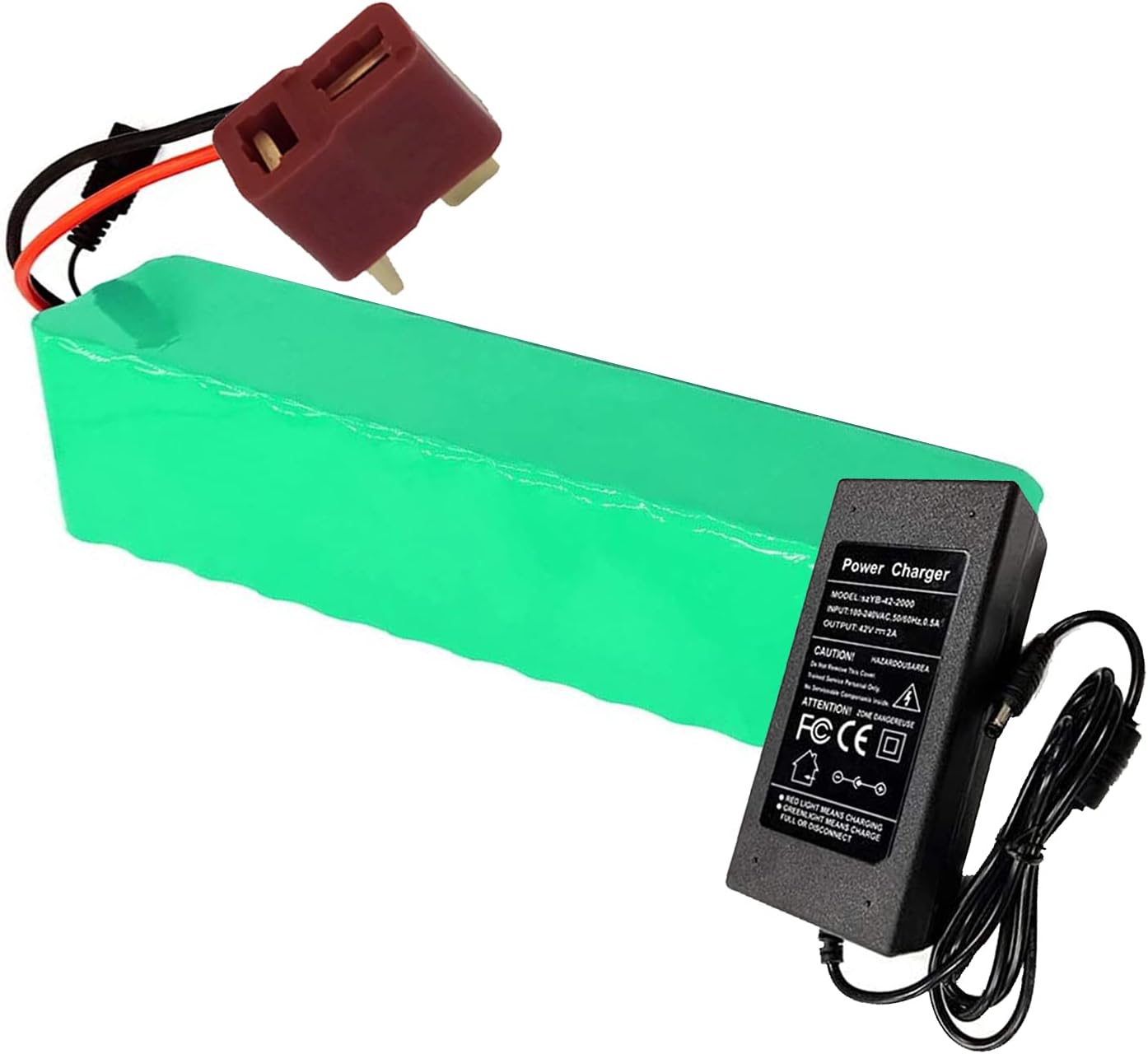48V 6000mAh Ebike Lithium-ion Battery 13S 2P 6AH Battery Pack for 250W 350W 500W 750W 1000W Motor for Electric Scooter Electric Motorcycles Electric Tricycles with Charger