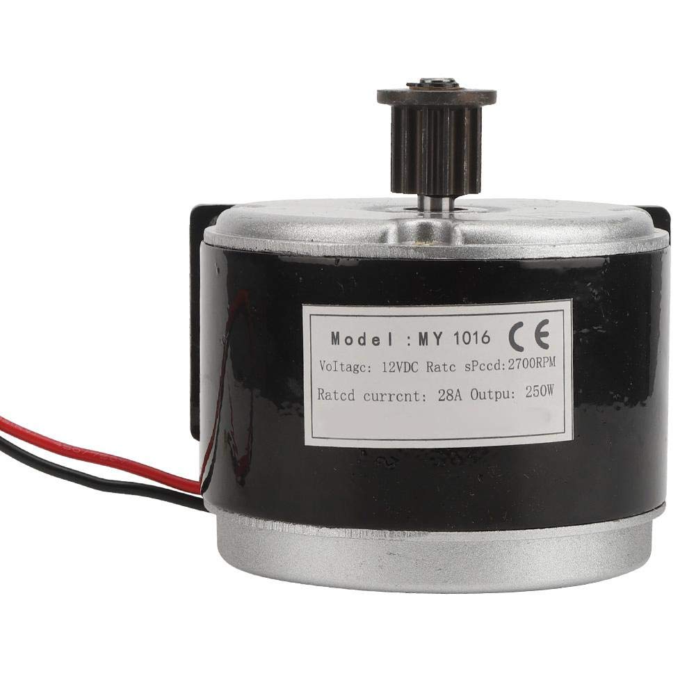 12V 250W Scoooter Motor High Speed Low Noise E Bike Motor for DIY Electric Scoooter Electric Bike