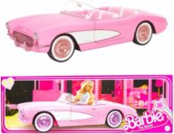 Barbie The Movie Collectible Car, Pink Corvette Convertible (HPK02)