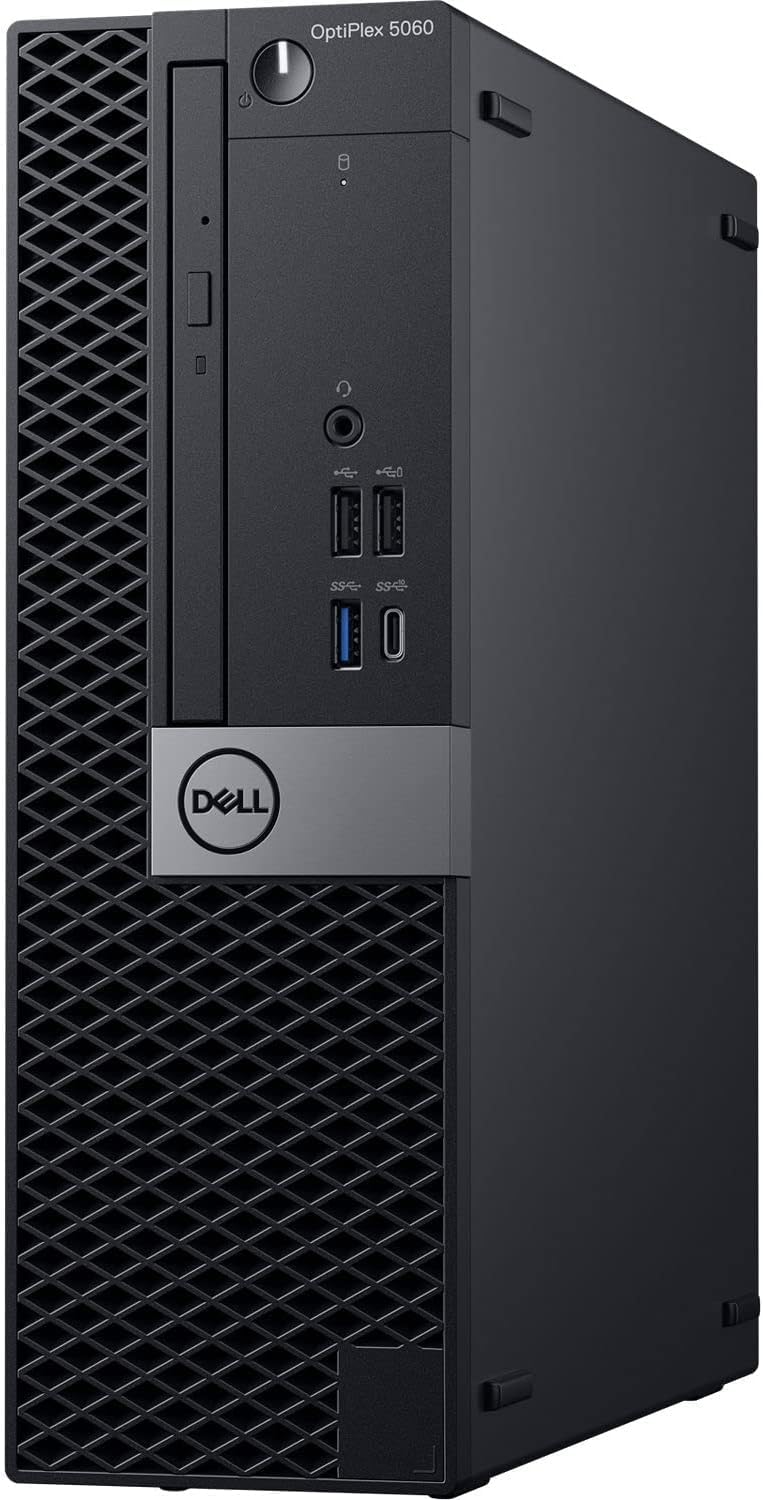 Dell Optiplex 5060 Desktop Computer | Hexa Core Intel i5 (3.2) | 32GB DDR4 RAM | 1TB SSD Solid State | Windows 11 Professional | Home or Office PC (Renewed), Black