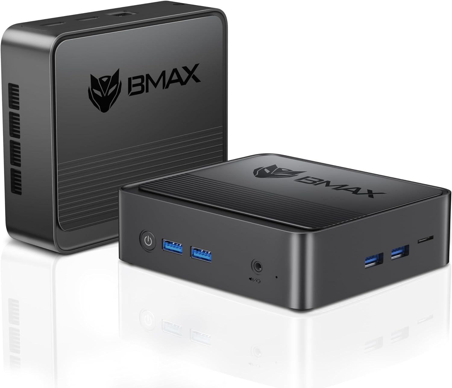 Bmax B3 Mini PC 256GB SSD 8GB DDR4, Intel 11th Gen N5095 Processor (up to 2.9GHz) 4C/4T, Auto Power On Win 11 Pro Mini Desktop Computer WiFi/BT/HDMIx2 Support 4K Dual Screen Display, Wake On LAN