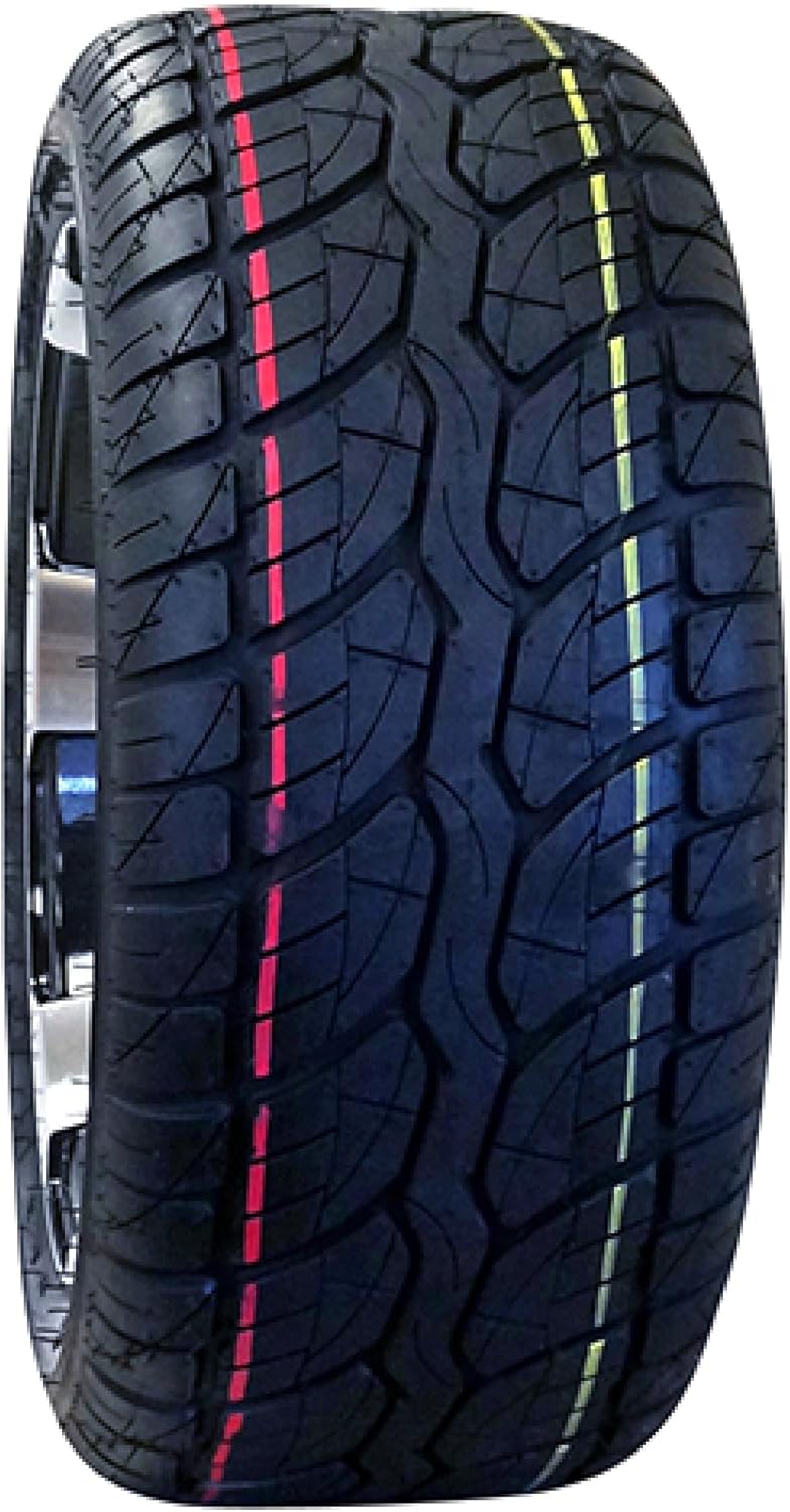 Red Hawk TIR-377 Tire – Duro Excel Touring, 225/40-14 DOT, 4 Ply Golf Carts