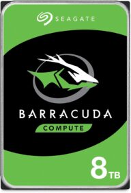 Seagate 8TB Barracuda SATA 6Gb/s 256MB Cache 3.5-Inch Internal Hard Drive (ST8000DM004) (Renewed) Mechanical Hard Disk