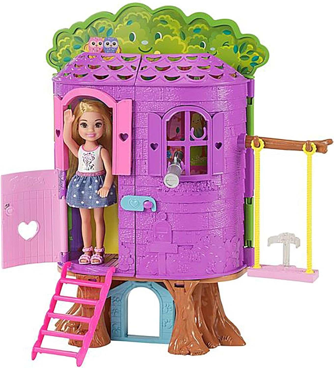 Barbie Chelsea Treehouse Elevates Dollhouse Play