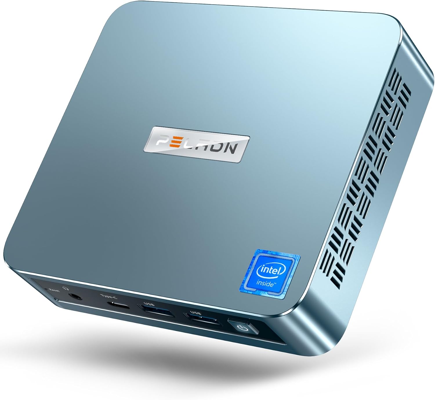 PELADN WI-6 Mini PC, Intel 12th Gen Alder Lake- N100(up to 3.4GHz), 16GB DDR4 RAM 512GB M.2 PCIe SSD, Desktop Computer Support 4K Dual Display/USB3.2/WiFi 4/BT4.2