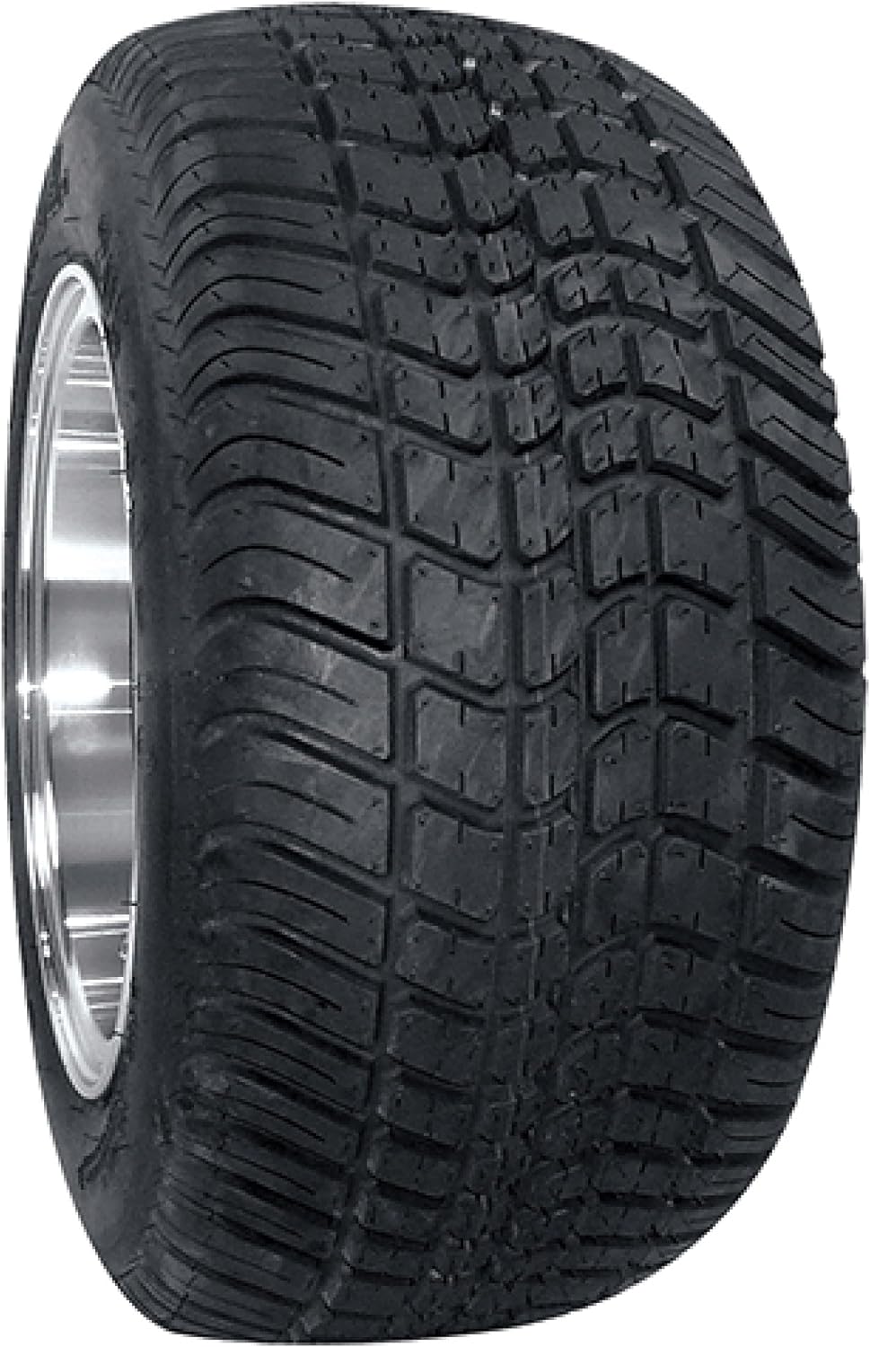 Red Hawk TIR-294 Tire Compatible With/Replacement For Kenda Pro Tour, 205/50R10 Radial DOT, 4 Ply Golf Carts