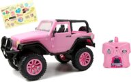 Jada Toys GIRLMAZING Jeep R/C Vehicle (1:16 Scale), Pink, Standard