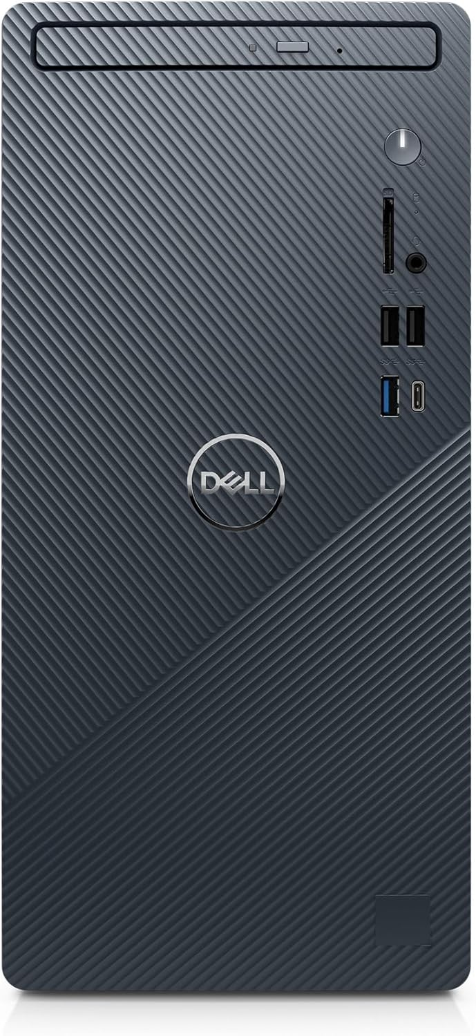 Dell Inspiron 3020 Desktop – Intel Core i7-13700, 1TB SSD + 1TB HDD, 16GB DDR4 RAM, DVD RW, Intel UHD 770 Graphics, Windows 11 Pro, 1 Year Premium Support + 6 Months Migrate – Mist Blue