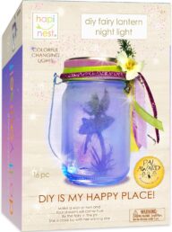 Hapinest DIY Fairy Lantern Night Light Kit – Arts and Crafts Gift for Girls Ages 6 7 8 9 10 Years and Up