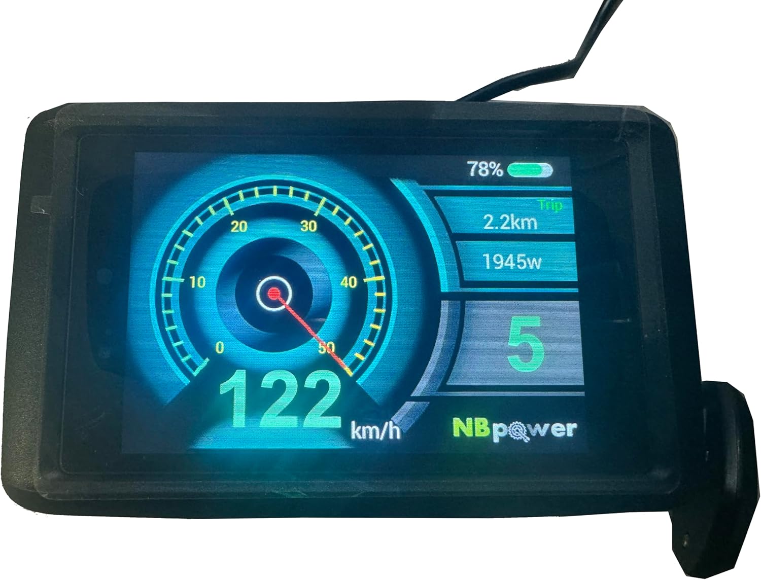 NBPOWER Programmable! TFT color display,48V-72v 150A 8000w electric bike controller sine wave system MQCON setting sabovton controller with brake,throttle,Pas and alram