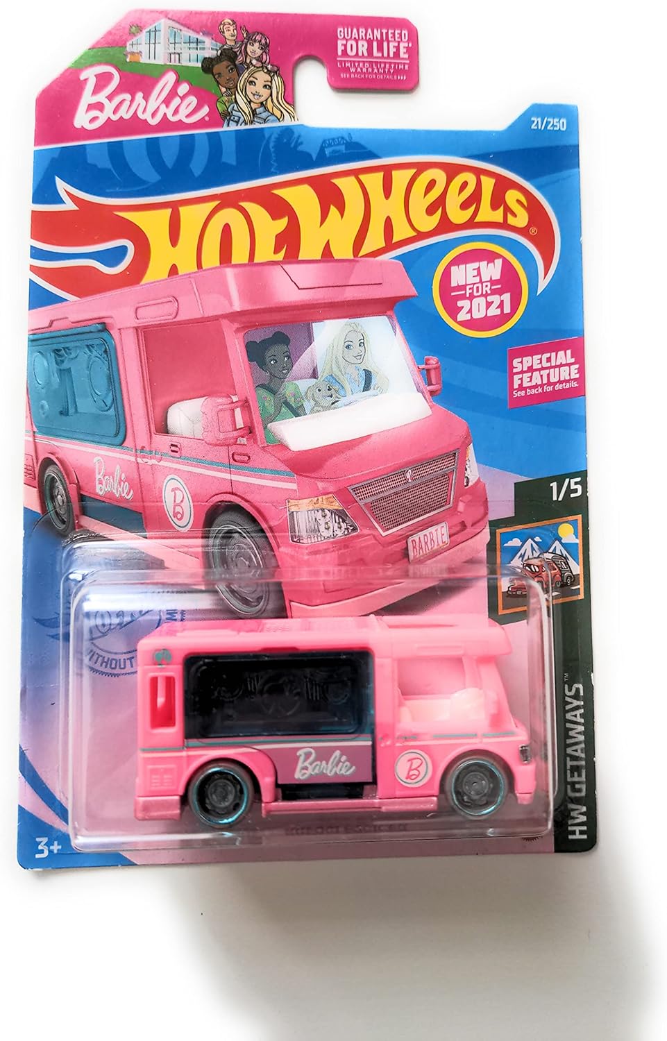 Hot Wheels Barbie Dream Camper 21/250