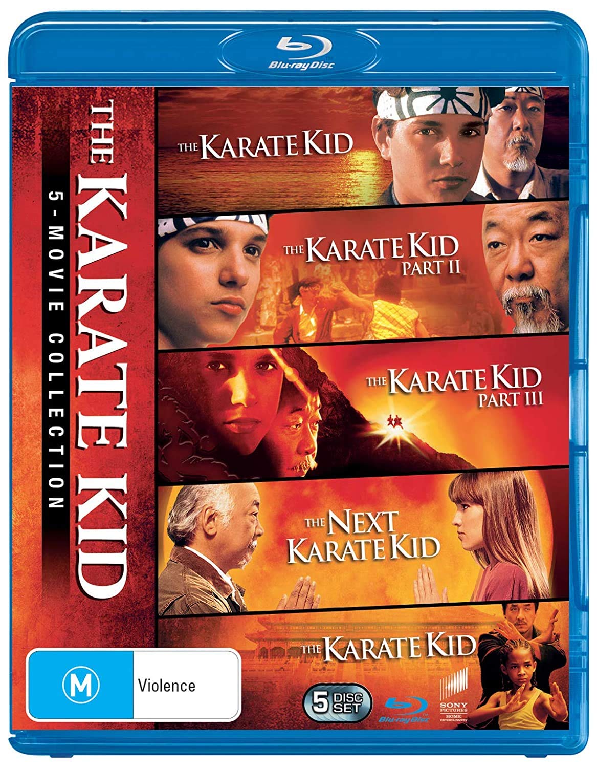 The Karate Kid 5-Movie Collection (The Karate Kid / The Karate Kid (Part 2) / The Karate Kid (Part 3) / The Next Karate Kid / Karate Kid)