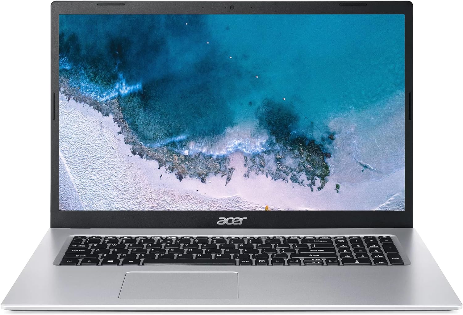 Acer Aspire 1 A115-32-C96U Slim Laptop | 15.6″ FHD Display | Intel Celeron N4500 Processor | 4GB DDR4 | 128GB eMMC | WiFi 5 | Microsoft 365 Personal 1-Year Subscription | Windows 11 in S Mode, Silver