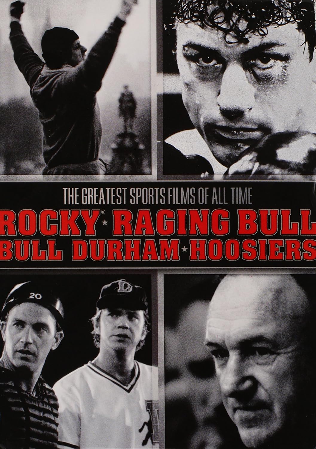 Sports Giftset (Bull Durham / Hoosiers / Raging Bull / Rocky )