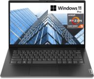 Oemgenuine Lenovo V14 Gen 4 14″ FHD AMD Ryzen 5 5500U (Beats Intel i5-1235U), 16GB RAM, 512GB NVMe, Wi-Fi + BT, HDMI, RJ-45, HD Webcam, W11P, Business Laptop