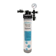 Scotsman AP1-P AquaPatrol Plus Single Water Filtration System for Ice Makers and Beverage Equipment, NSF, Silver