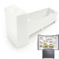 DA97-14474C Refrigerator Ice Container Bucket Tray Assembly DA97-14474A Compatible with Samsung Ice Maker Bin Parts RF25H/RF263/RF265/RF26J/RF28H/RF28J/RF28K/RF28M/RF28N/RF30H/RF30K/RF31F/RF32F