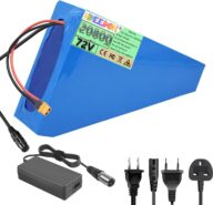 72V 20.8Ah Ebike Battery Lithium Ion Electric Bike Battery 72 Volt Conversion Kit Battery for 2000W 2500W 3000W Motor with Charger,Xt60 Plug