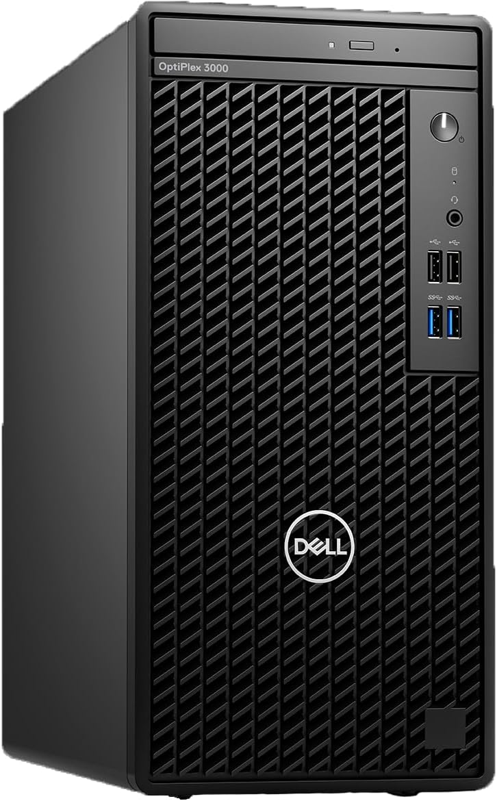 Dell Optiplex 3000 Tower Business Desktop Computer | 12th Gen Intel Core i5-12500 Processor | 32GB RAM | 1TB PCIe SSD | WiFi | DVD-RW | HDMI | Display Port(Support 4K) | Windows 11 Pro