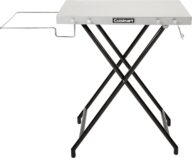 Cuisinart CPT-2110 Fold ‘n Go Prep Table & Grill Stand, Portable Outdoor Food Prep Station for Patio, Camping & Tailgating, 24″ x 20″