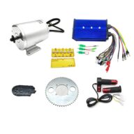 72V 3000W Brushless Motor Kit 24 Mosfet 50A Controller and Throttle for Electric Scooter E-Bike Engine Motorcycle DIY Part Conversion Kit