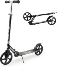 TENBOOM Kick Scooter for Ages 6+,Kid,Teens & Adults. Max Load 240 LBS. 8IN Big Wheels for Kids, Teen and Adults, 3 Adjustable Levels