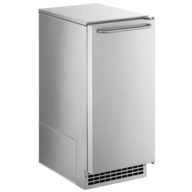 Scotsman CU50GA Undercounter Ice Maker, Gourmet Cube, Air Cooled, Gravity Drain with Cord, 115V/60/1-ph, 14.4 Amp (15 Amp Circuit Required), 14.9″ Width x 22″ Diameter x 34.4″ Height