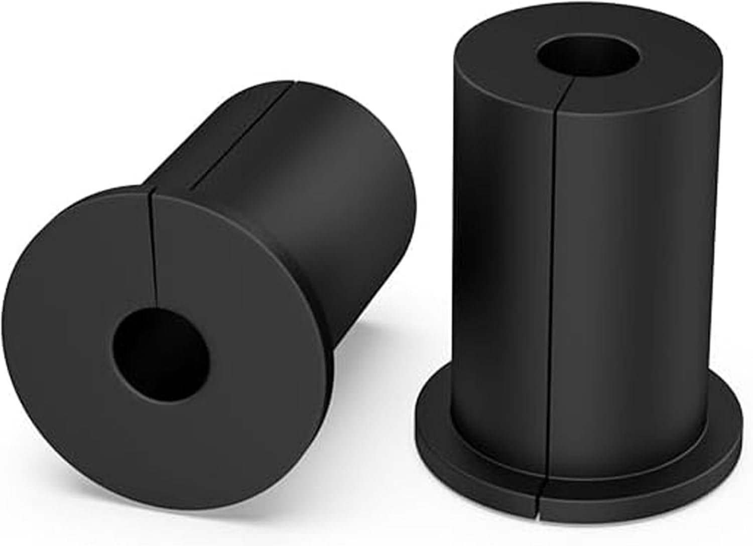 2 PCS Wall Bushing for Starlink Dishy Ethernet Cable, 1-Inch Starlink Cable Routing Kit Feed-Through Cable Bushing for Star Link Cable Grommet and Furniture Wire Holes (Black)