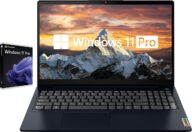 lenovo 15.6 Touchscreen 16GB RAM 1TB SSD IdeaPad 3i Laptop, Windows 11 Pro, Intel Core i5-1155G7 4-Core Processor, FHD 1920×1080 Display, Dolby Audio, Media Card Reader, USB-C, HDMI, Abyss Blue