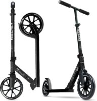 Madd Gear Metro 200 Folding Adult & Teen Scooter – Adjustable, Lightweight, 2-Wheel Commuter Scooter with Large Smooth Rolling Wheels