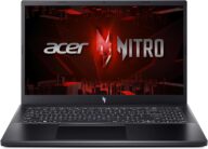 Acer Nitro V Gaming Laptop | Intel Core i9-13900H Processor | NVIDIA GeForce RTX 4060 Laptop GPU | 15.6″ FHD IPS 144Hz Display | 16GB DDR5 | 512GB Gen 4 SSD | WiFi 6 | Backlit KB | ANV15-51-99DR