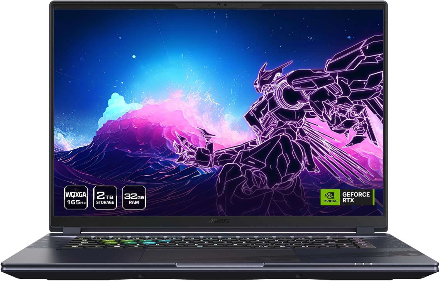 GIGABYTE – AORUS 16X (2024) Gaming Laptop – 165Hz 2560×1600 WQXGA – NVIDIA GeForce RTX 4070 – Intel i9-14900HX – 2TB SSD with 32GB DDR5 RAM – Win11 Home AD (AORUS 16X ASG-63USC65SH)