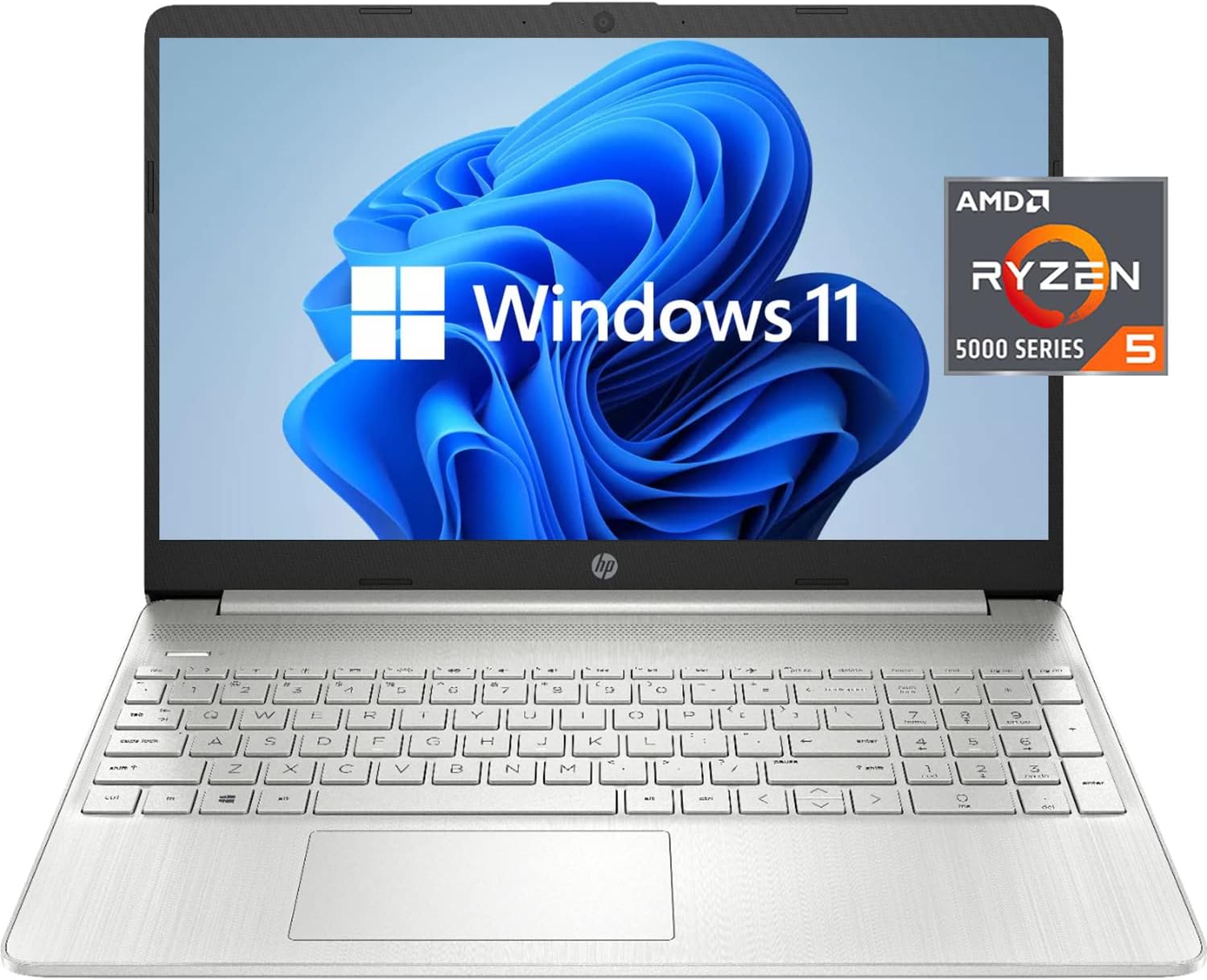 HP Pavilion 15.6″ FHD Laptop (2022 Latest Model), AMD Ryzen 5 5500U (Beats i7-11370H), 32GB RAM, 1TB PCIe NVMe M.2 SSD, Thin & Portable, Micro-Edge & Anti-Glare Screen, Long Battery Life, Windows 11