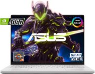 ASUS 2024 MUX ROG Zephyrus G14 14″ OLED 120HZ QHD(2560×1440) Gaming Laptop – AMD RYZEN 9 8945HS – NVIDIA GEFORCE RTX 4060-1TB SSD – Win 11 Home-W/Mouse PAD