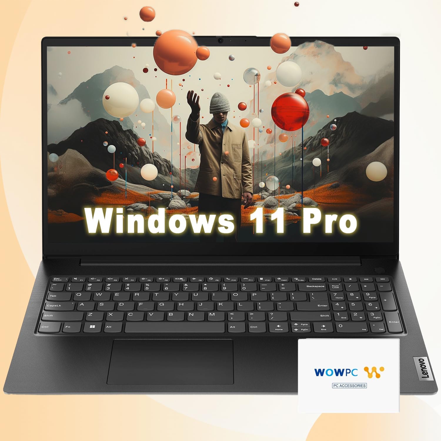 Lenovo Newest V15 Business Laptop | Intel 4-core Processor | 15.6″ FHD (1920 x 1080) | 32GB RAM | 1TB SSD | Ethernet RJ-45 | Military Durability | Windows 11 Pro | w/WOWPC 500GB External Storage