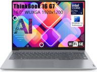 Lenovo Thinkbook 16 G7 Ultra 5 Premium Laptop Computer Intel 12-Core 16″ FHD 16GB DDR5 RAM, 1TB PCIe SSD Thunderbolt 4 WiFi 6E RJ45 Win 11 Pro NPU AI Experience Copilot Business Laptop venthear